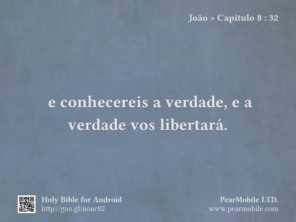 João, Capítulo 8:32